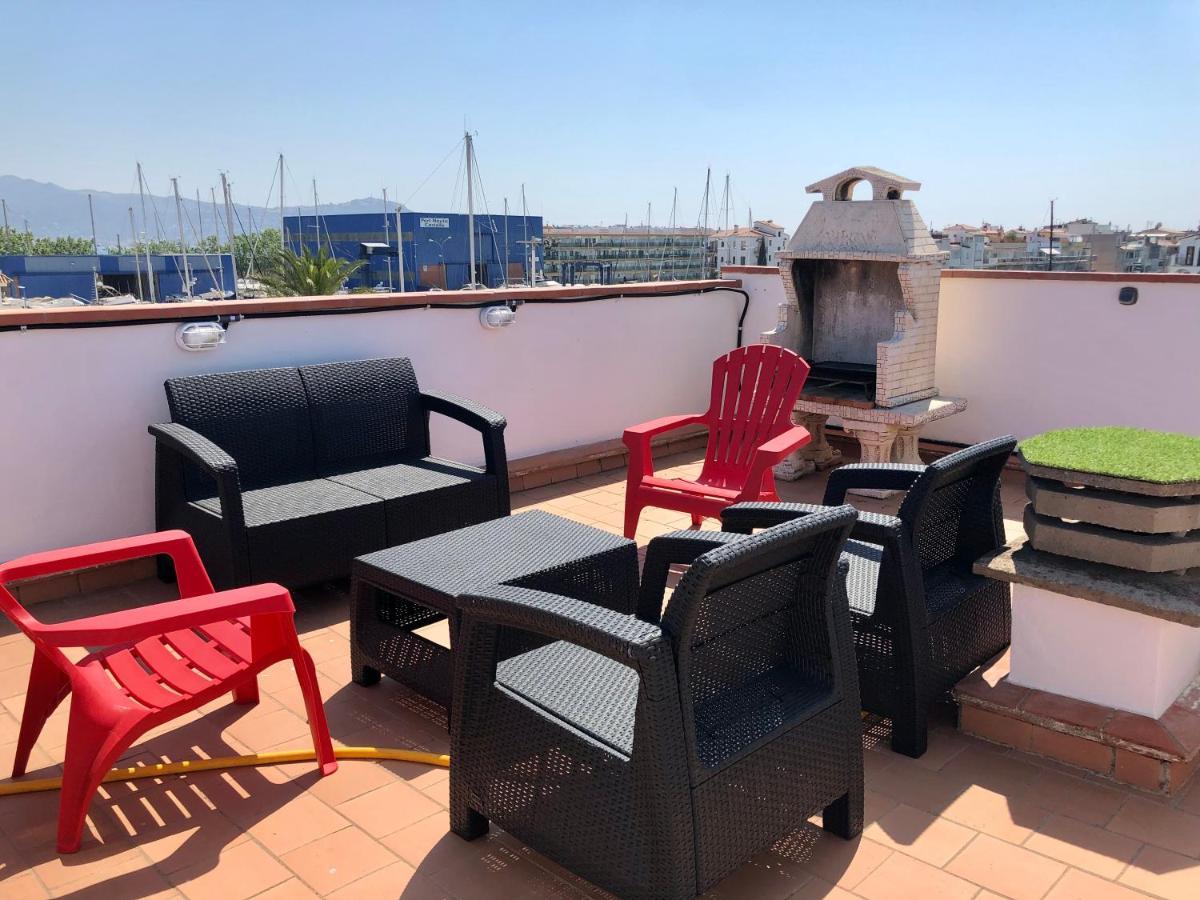 Appartement 80 M2,Port Rhodes D-2 Chambres, Terrasse Panoramique, Vue Sur Le Canal Principal D'Empuriabrava Εξωτερικό φωτογραφία
