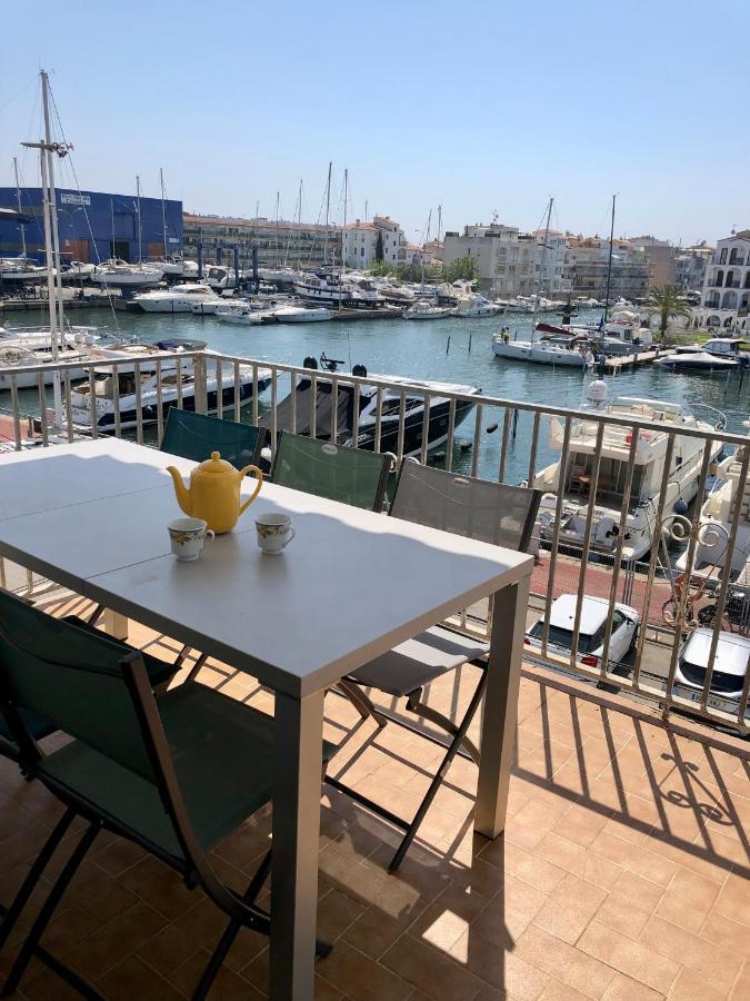 Appartement 80 M2,Port Rhodes D-2 Chambres, Terrasse Panoramique, Vue Sur Le Canal Principal D'Empuriabrava Εξωτερικό φωτογραφία