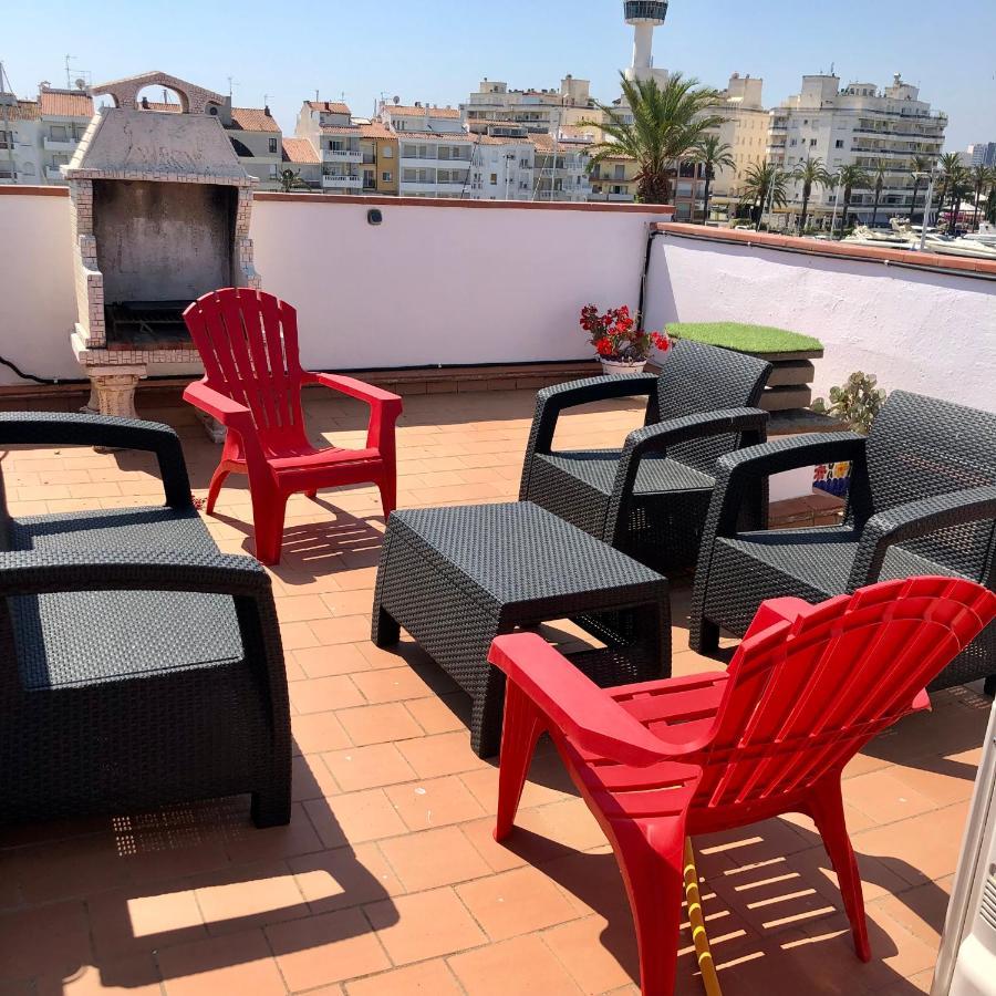 Appartement 80 M2,Port Rhodes D-2 Chambres, Terrasse Panoramique, Vue Sur Le Canal Principal D'Empuriabrava Εξωτερικό φωτογραφία